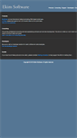 Mobile Screenshot of ekimsoftware.com